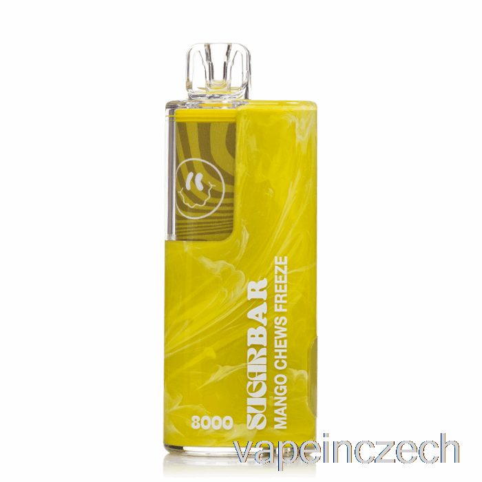 Cukrová Tyčinka Sb8000 Jednorázové Mango žvýkačky Freeze Vape Bez Nikotinu